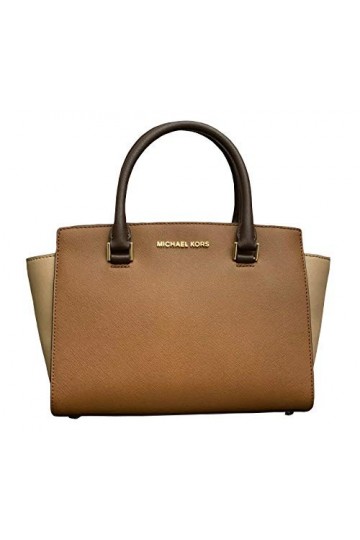 Michael Kors Medium Leather Crossbody Messenger Satchel Bag Handbag Purse 35F9GLMS2L-230