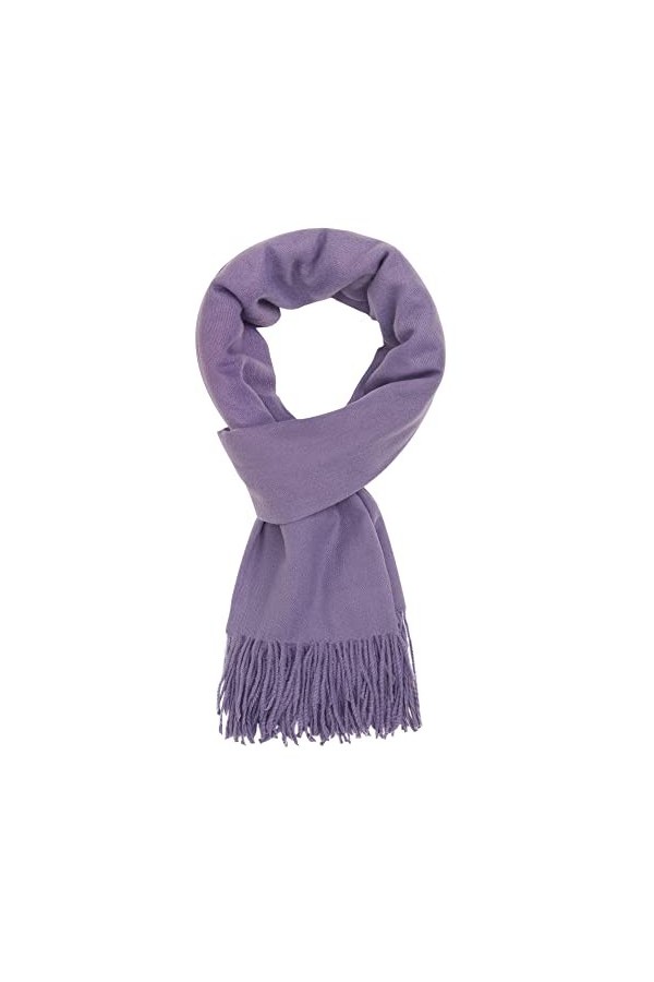 Femme Écharpe Tissée Grande Écharpe Longue en Imitation Cachemire Large Écharpe Etoleavec Franges Élégante Écharpe dhiver Mo