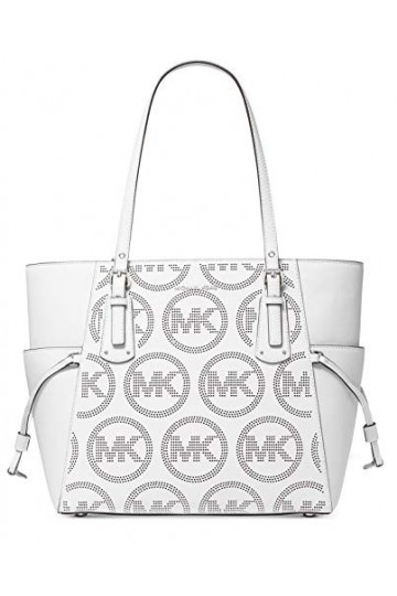 MICHAEL Michael Kors Voyager East/West Tote Optic White One Size