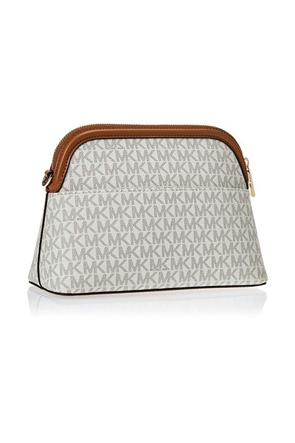 Michael Michael Kors, Large Logo Dome Crossbody Bag, Natural