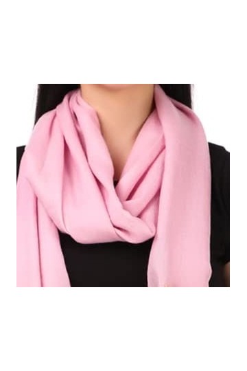 JR Shawls Foulards et enveloppements réversibles pour femmes de grande taille pour mariage dhiver cadeaux de mariée, Rose