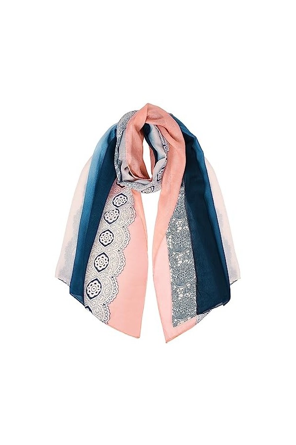 heekpek Foulard Femme Écharpe Imprimée Châle Léger Étoles Foulard Etoles Echarpe Chale Longue Confortable Garder au Chaud, No