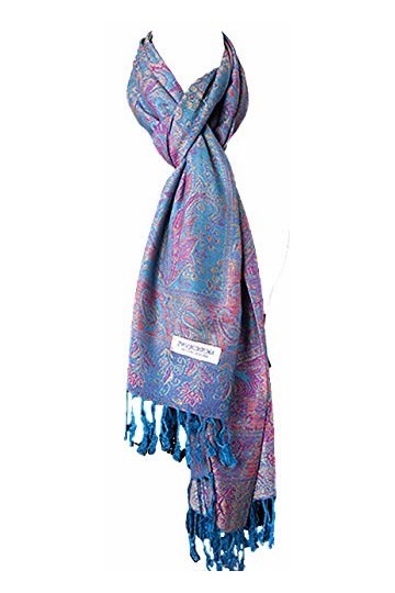 Foulard Femme Écharpes Hiver Chaud Mesdames Paisley Wrap Écharpes Mariage Soirée Châle Long Doux