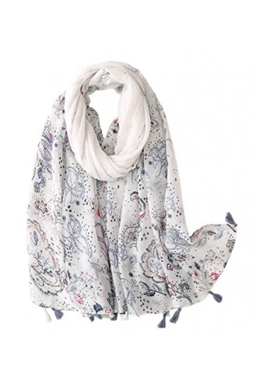 FAIRYGATE Étole Châle de Femme Mariage Soirée Foulard Écharpe Scarf Légère Grande Taille Bikini Cover Up Plage 69013