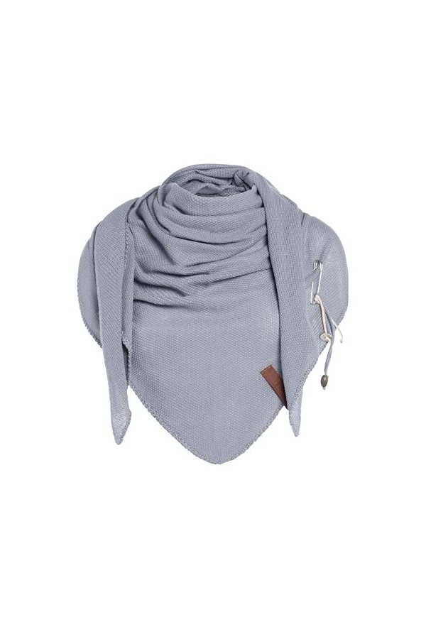 Knit Factory - Lola Châle - Steel - 190x85 cm