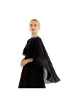 IEFIEL Étole Femme Châle Foulard écharpe Mariage élégante Pashmina pour Tenue Robes Soirée Mariée Gala Cape Cache-Maillots de