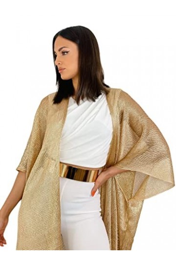 Accessoire Top Tendance Cardigan Étole Femme Châle Wrap Écharpe Brillante - Cérémonies Soirée Fêtes Mariage Cérémonie Cocktai