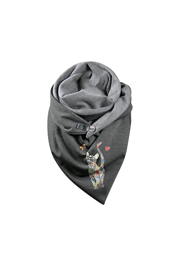 Echarpe Hiver, Echarpe Triangle Femme Foulard Marque écharpe Chale Femme Etole Chic Cheche Shawl Pashmina Personnalisée Avec 