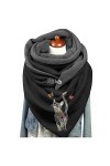 Echarpe Hiver, Echarpe Triangle Femme Foulard Marque écharpe Chale Femme Etole Chic Cheche Shawl Pashmina Personnalisée Avec 