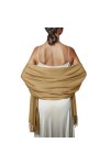 PIOYMEYA Chale Rouge Femme Hiver Chaud Etole Mariage Echarpe Foulard Grosse Echarpes Foulards Châle Pashmina