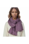 PIOYMEYA Echarpe Chale Crème Femme Hiver Grosse Écharpe Foulards Pashmina Etole Mariage