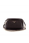 Michael Kors Nomad, Sac dépaule Womens, Black, smalle