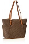 Michael Kors EW TZ Tote, Bag Women, Brown/Acorn, Taille Unique
