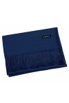 GFM® Châle doux à la texture cachemire en style pashmina C9-ghnl - bleu marine foncé