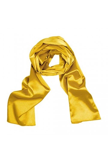 Bolerose Etole Châle Wrap en satin pour mariage, bal de promo, soirée Or, Taille unique 