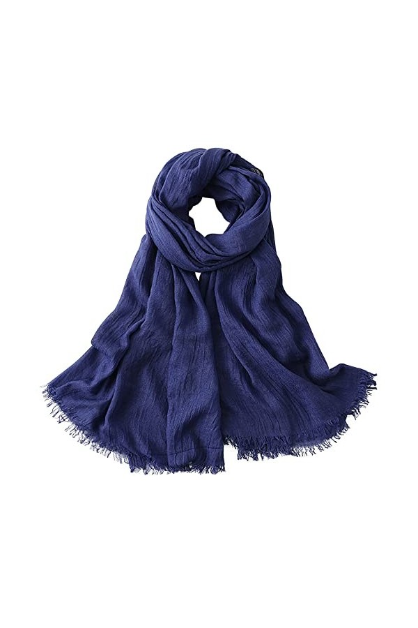 Écharpe longue en viscose pour homme et femme,Protection solaire,Grande plage,Foulard à franges,Super doux,Confortable pour l