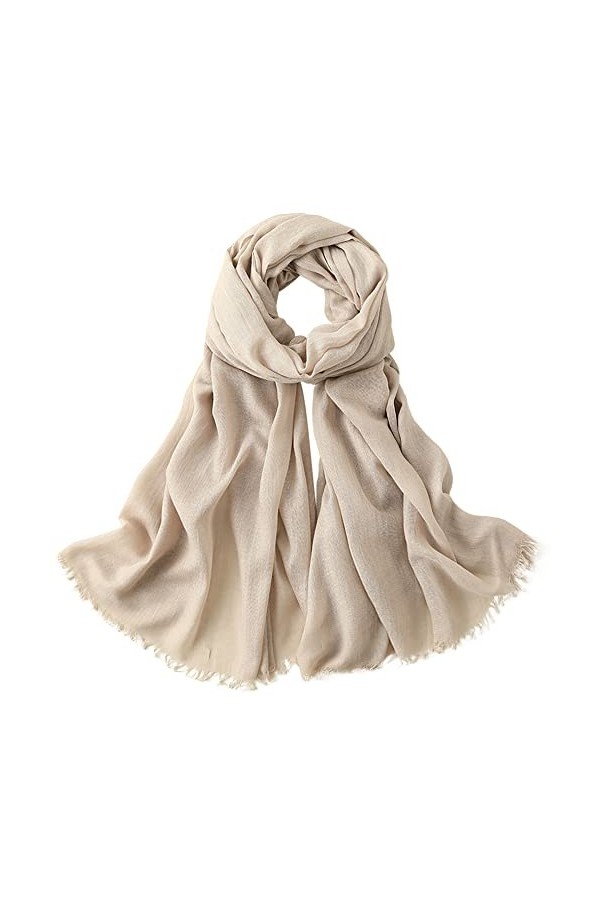 Écharpe longue en viscose pour homme et femme,Protection solaire,Grande plage,Foulard à franges,Super doux,Confortable pour l