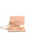 Michael Kors sac pochette bandoulière cuir saumon rose 21x14x4cm neuf