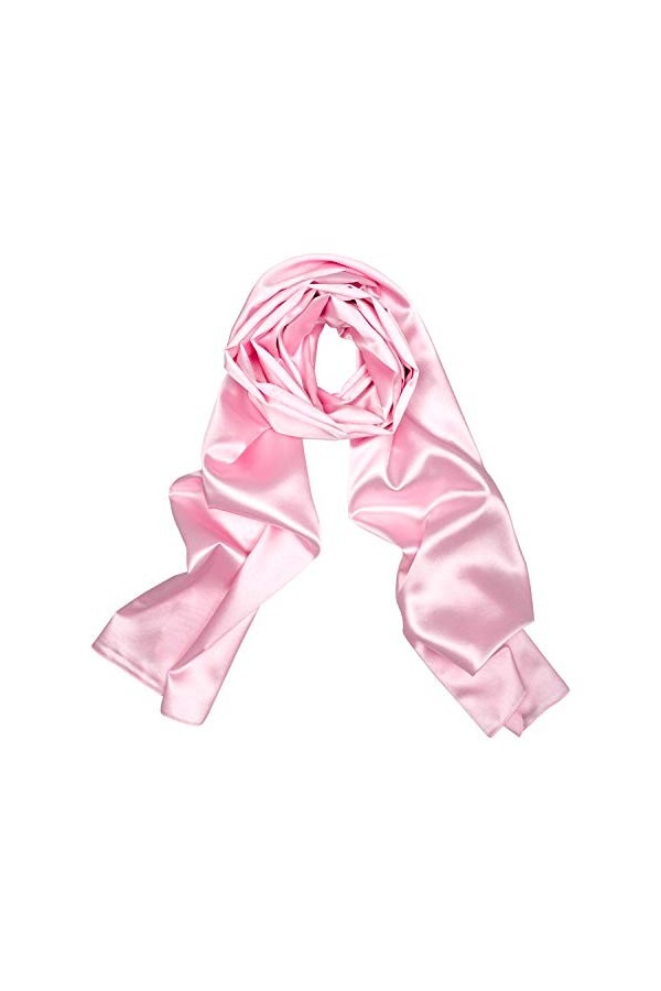 Bolerose Etole Châle Wrap en satin pour mariage, bal de promo, soirée Rose Profond, Taille unique 