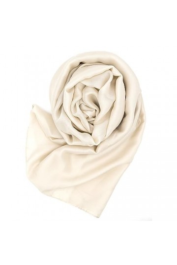 Colours & Beauty Étole Femme Elégant Cérémonie Beige Clair | Étole Femme Cérémonie | Echarpe Femme | Echarpe dété Pour Femme