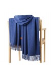 GFM châle à texture cachemire pour lautomne et lhiver -S1-Denim Bleu - FS-D-1601-JNSNL 