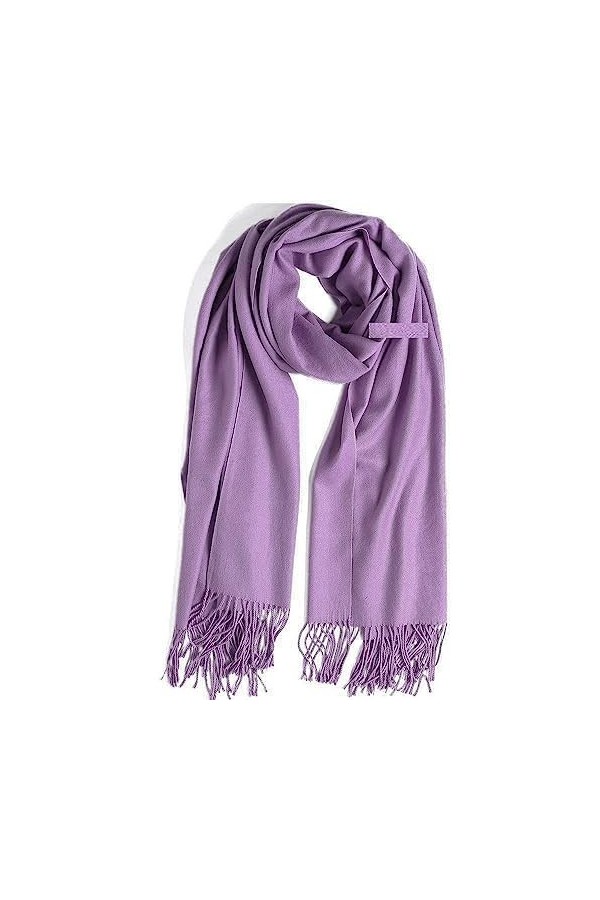 GFM châle à texture cachemire pour lautomne et lhiver -S1-Denim Bleu - FS-D-1601-JNSNL 