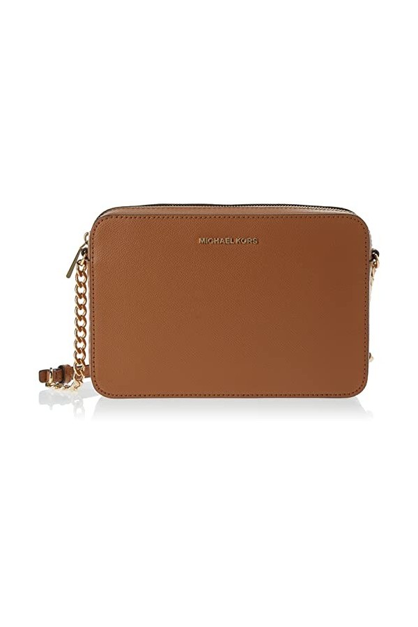 Michael Kors Crossbody, Sac à Femme, Marron Acorn , 15x10x5 cm W x H x L 