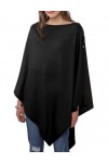 DiaryLook Poncho Écharpe, Foulard châle pour Femme Taille unique 5 Kaki/Léopard