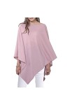 DiaryLook Poncho Écharpe, Foulard châle pour Femme Taille unique 5 Kaki/Léopard