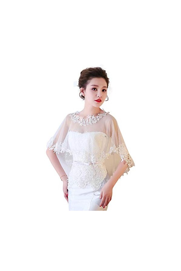 Central Chic - Châle - Femme Ecru ivoire taille unique