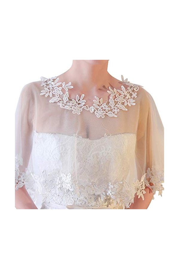 Central Chic - Châle - Femme Ecru ivoire taille unique