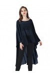 BEAUTELICATE Châle Étole en Mousseline de Soie Léger Cape Poncho Ample De Mariage D’été Soirée Femme Mariée Demoiselle dhonn