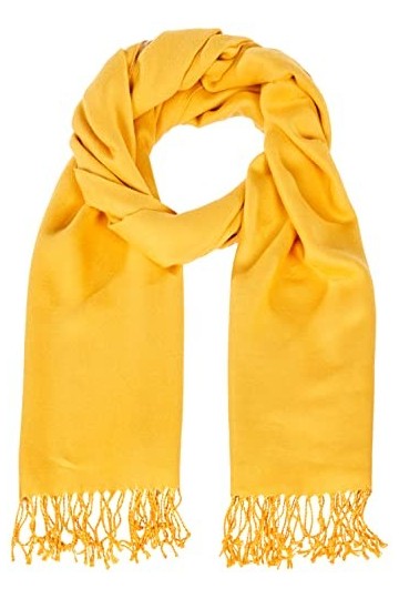 United Colors of Benetton Femme Écharpe 6hikd52uu CHARPE, Jaune 910, Taille unique EU