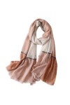 DEBAIJIA Femmes Echarpe Soie Sensation Dame Foulard Léger Châles Wraps Neckerchief