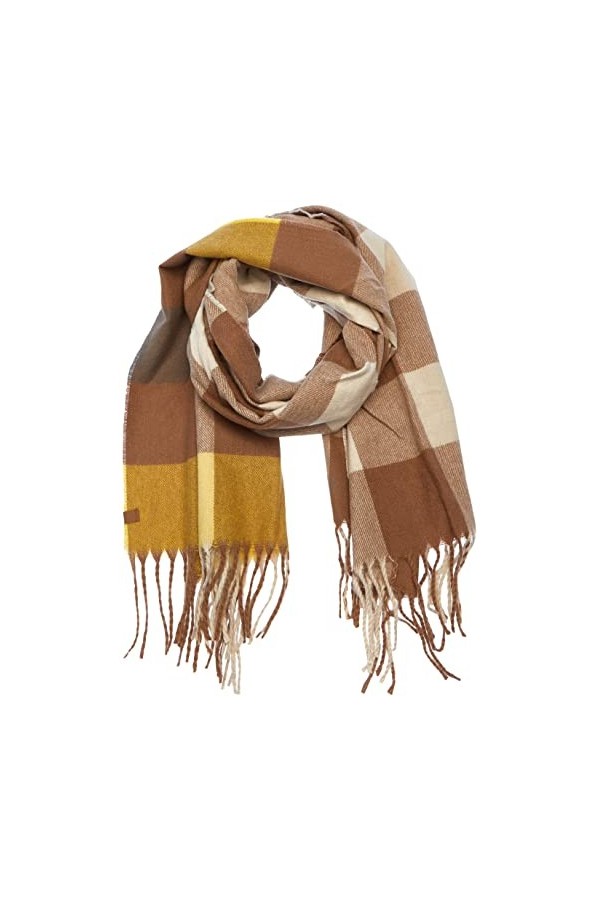 Camel Active Womenswear 307400/8v40 Écharpe Tendance, Baie, Taille Unique Femme