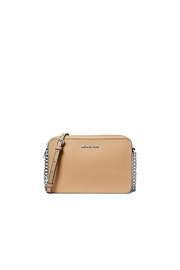 Michael Kors Sac à bandoulière Jet Set pour femme, camel