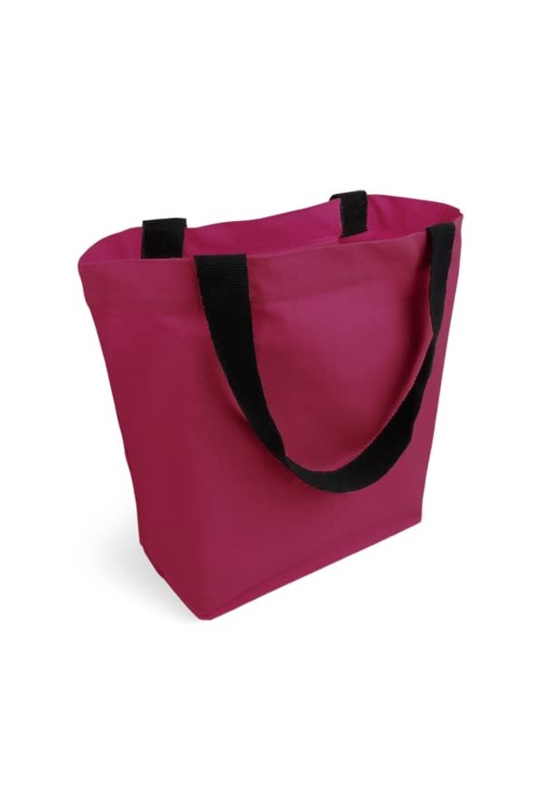 Cottonbagjoe Sac de transport élégant et spacieux - Avec poche intérieure, fermeture éclair et grand fond - Sac en coton - Sa