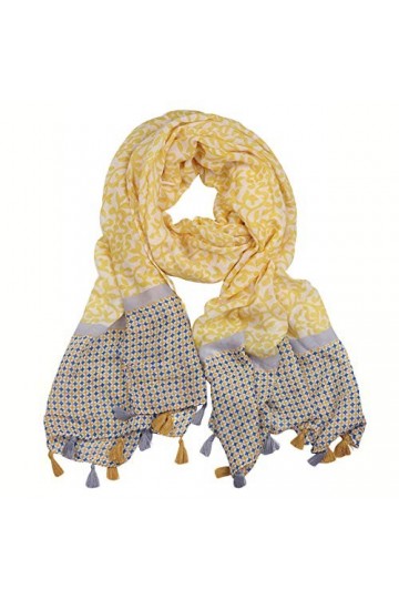 DEBAIJIA Femme Echarpe Dame Écharpe Etoles Foulard Femelle Léger Châle Longue Printemps Été