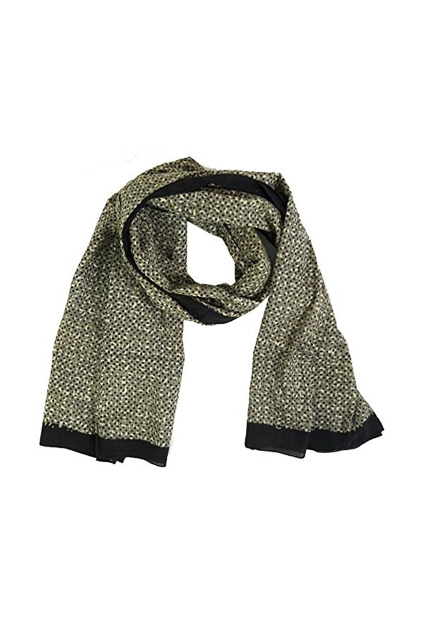 Guru-Boutique, Tissu Mince, Paréo, Tapisserie, Jupe Portefeuille, Robe Paréo 113, Brun, Coton, Size:Taille Unique, 190x120 cm