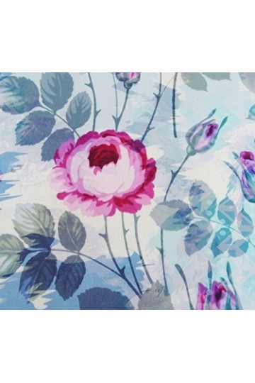 Phagun Foulard bleu Wrap Floral long Sarong Femmes dete Chale Echarpes-voile de coton