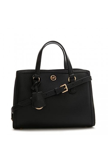 Michael Kors Chantal SM MSGR, Bag Women, Black, Taille Unique