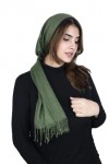 Châles et écharpes pashmina de luxe dhiver – Foulards et écharpes tendance pour femme – Toutes saisons – Brillance douce et 