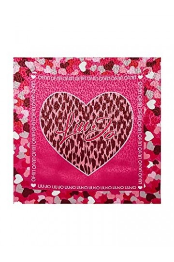 Liu Jo Foulard cuori a stampa cuore lampone light CS23LJ28 2A3127 T0300 FUXIA
