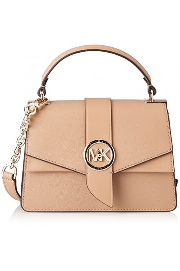 Michael Kors Greenwic XS Th Xbody, Sac Femme, Camel