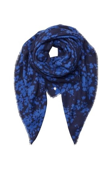 ESPRIT 093ea1q308 Écharpe dhiver, 400/bleu Marine, Taille Unique Femme