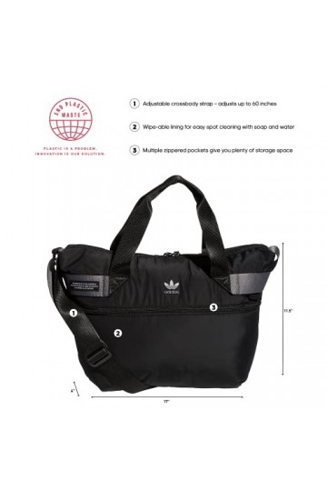 adidas Originals Mixte Originals Puffer Cabas fourre-Tout Sac, Noir, Taille Unique