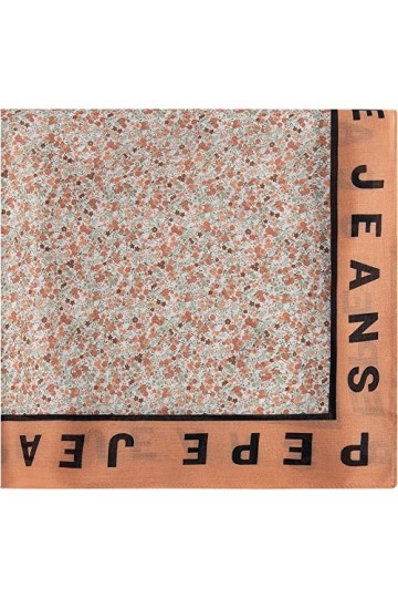 Pepe Jeans Alma Foulard Fleuri, Multicolore Multicolore , Taille Unique Femme
