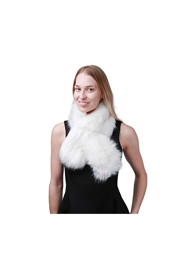 Basic Sense - Châle - Femme - Blanc - taille unique