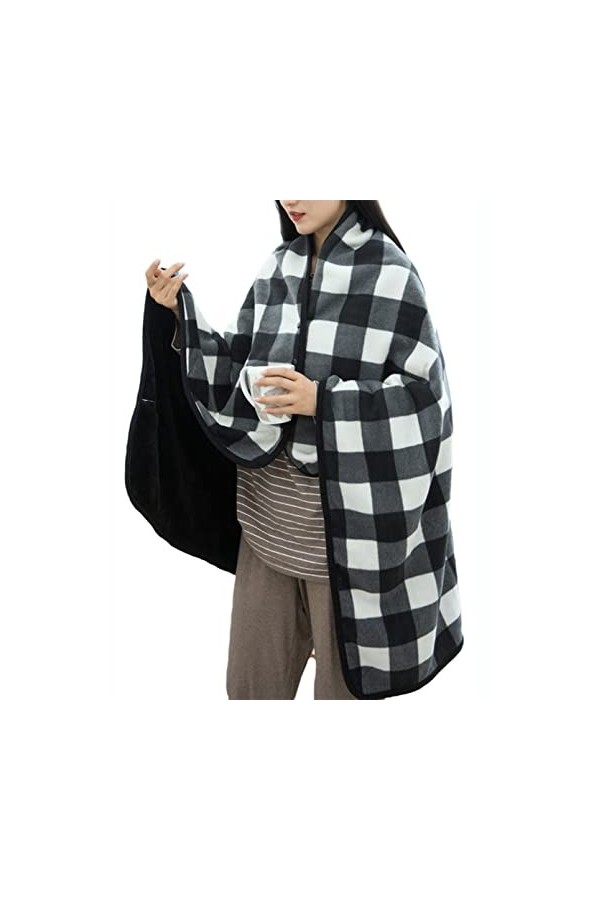 Luotelk Femme Poncho,Tricot Cape Chaude, Poncho Cardigan Femme,Tricot Hiver Couverture Elégante Pour Femme Utilisation Couver