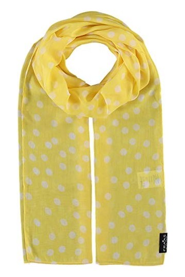 FRAAS Écharpe femme à pois - parfaite pour le printemps et lété - accessoire de mode aéré